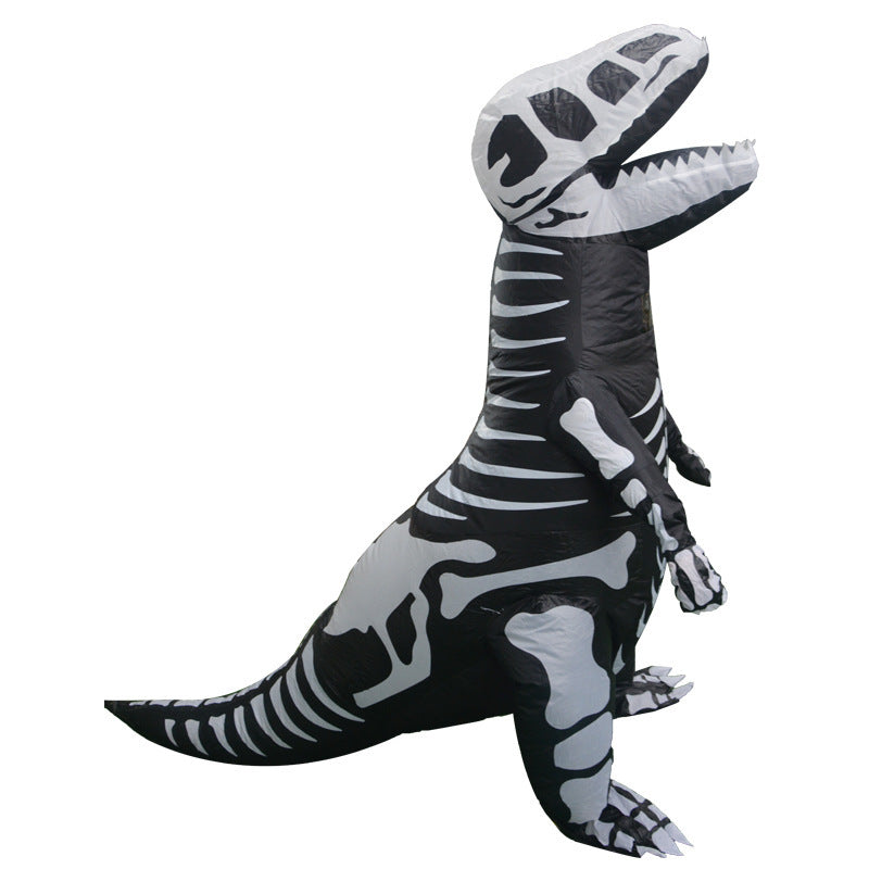 Halloween inflatable Costume Skeleton Dino