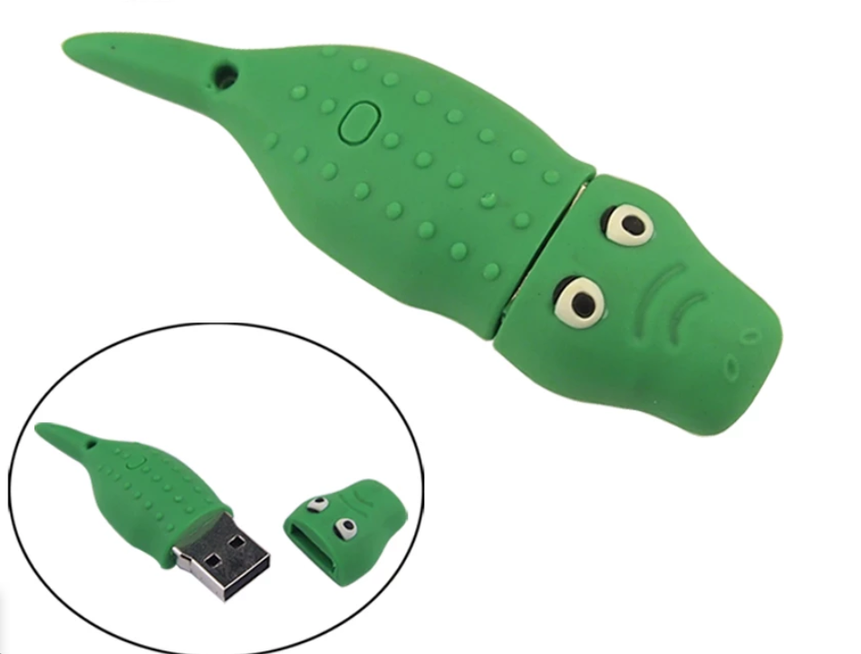 Cartoon Crocodile USB Flash Drive