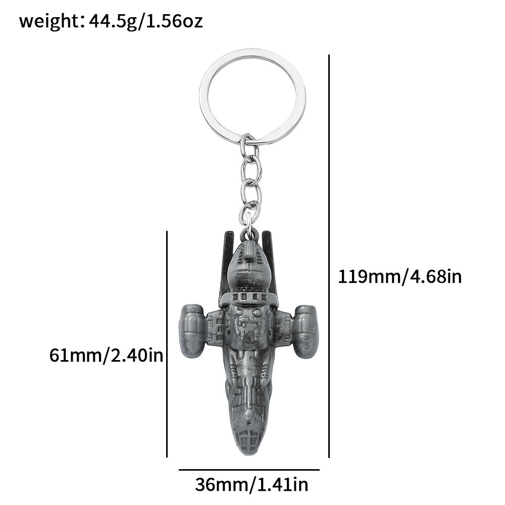 Star Wars Star Trek Spacecraft Battleship Key Ring Type Bottle Opener