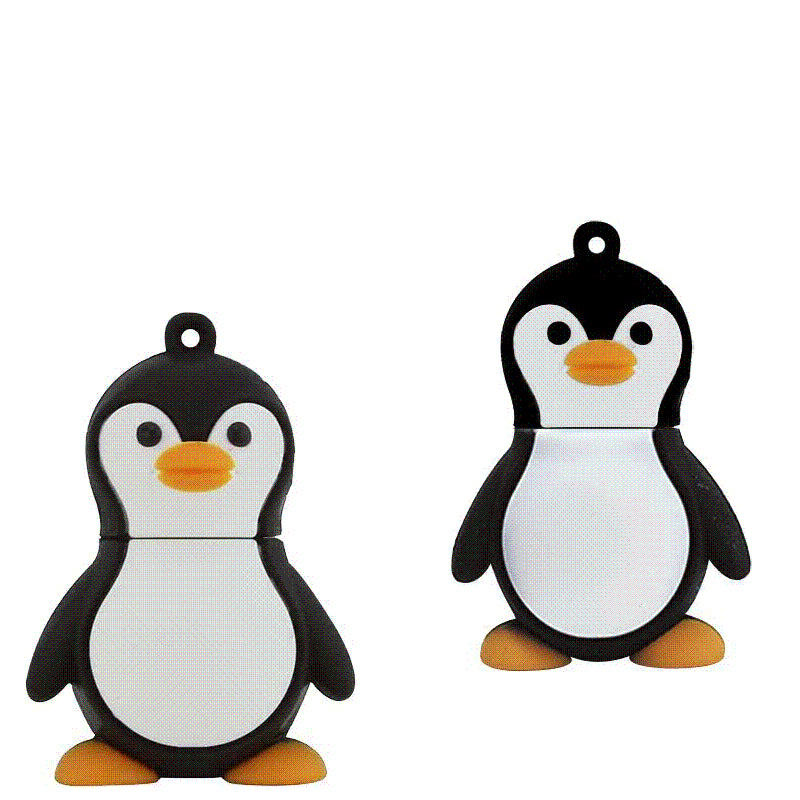 Cartoon Penguin USB Drive