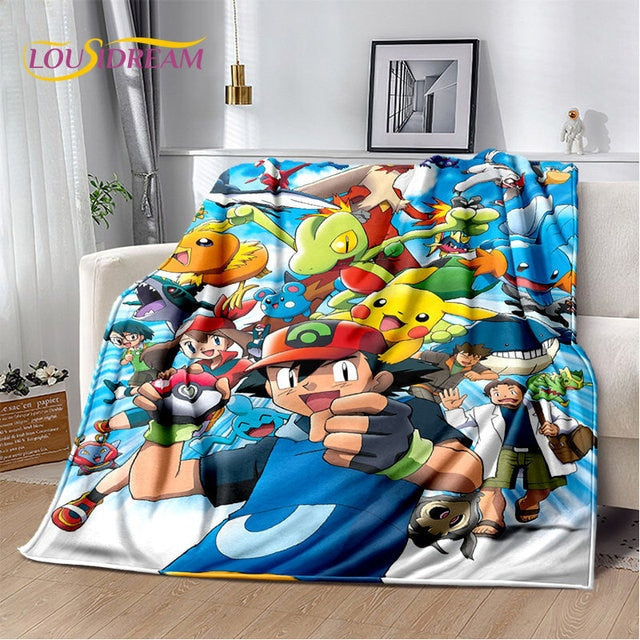 Pokemon Soft Plush Blanket