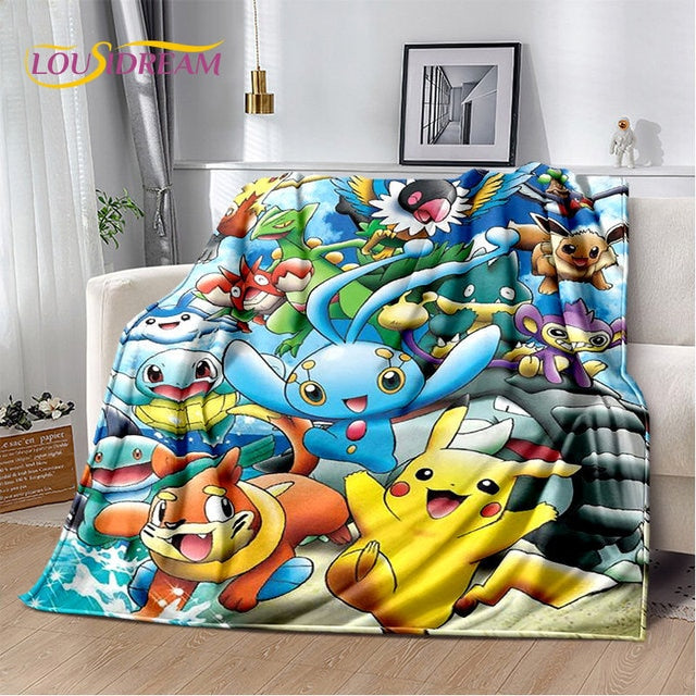 Pokemon Soft Plush Blanket